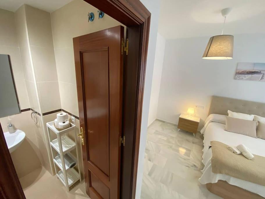 Apartamento En Centro Con Garaje 桑卢卡尔-德巴拉梅达 外观 照片