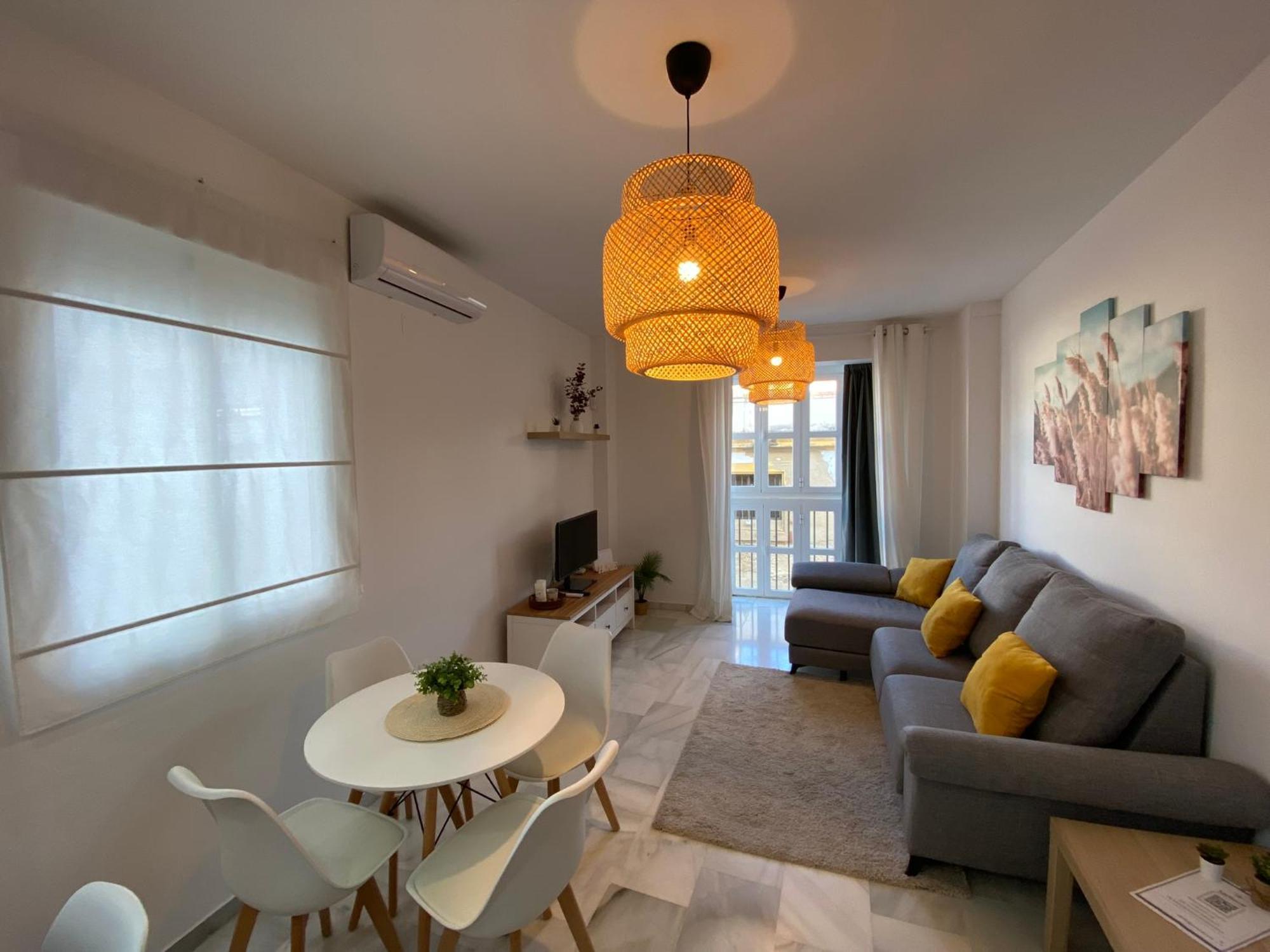 Apartamento En Centro Con Garaje 桑卢卡尔-德巴拉梅达 外观 照片