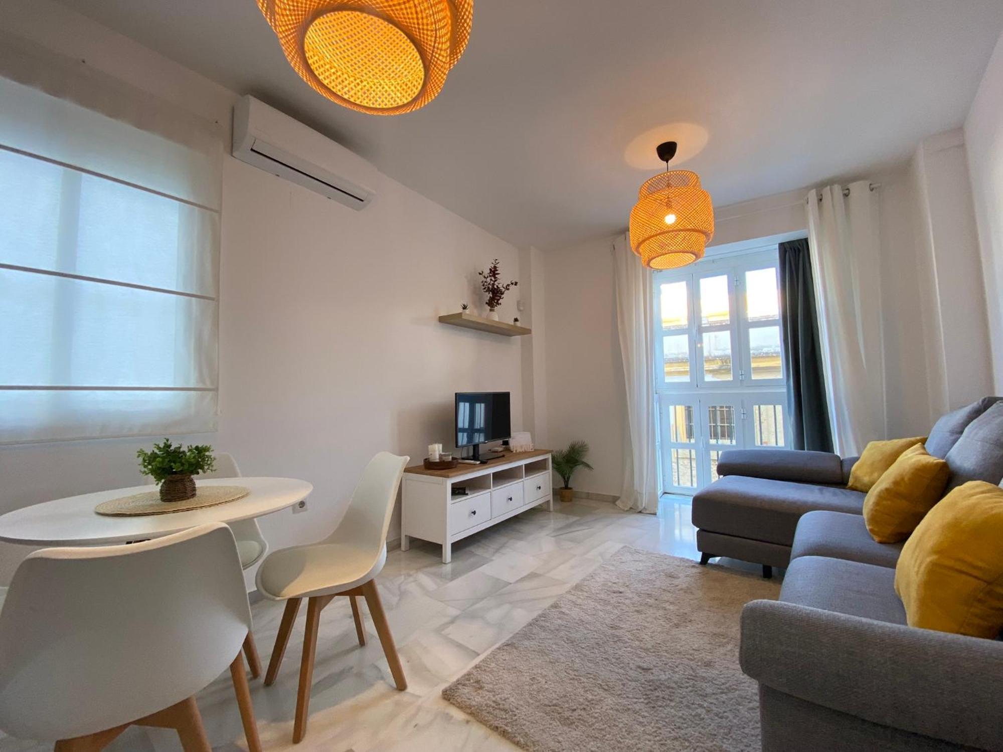 Apartamento En Centro Con Garaje 桑卢卡尔-德巴拉梅达 外观 照片